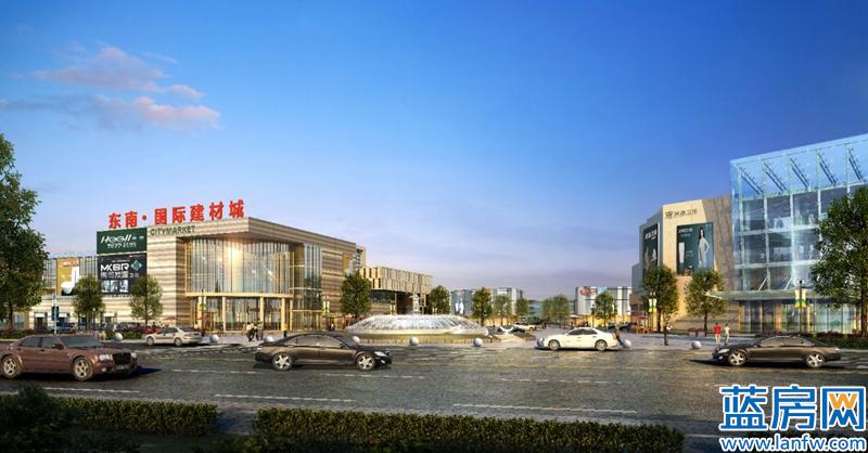 最新東南國(guó)際建材城效果圖（圖）- 構(gòu)建未來(lái)裝飾材料批發(fā)與采購(gòu)新中心