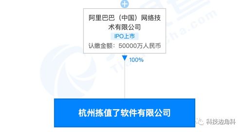 阿里巴巴成立揀值了軟件公司，注冊資本5億元深耕數據處理與存儲市場